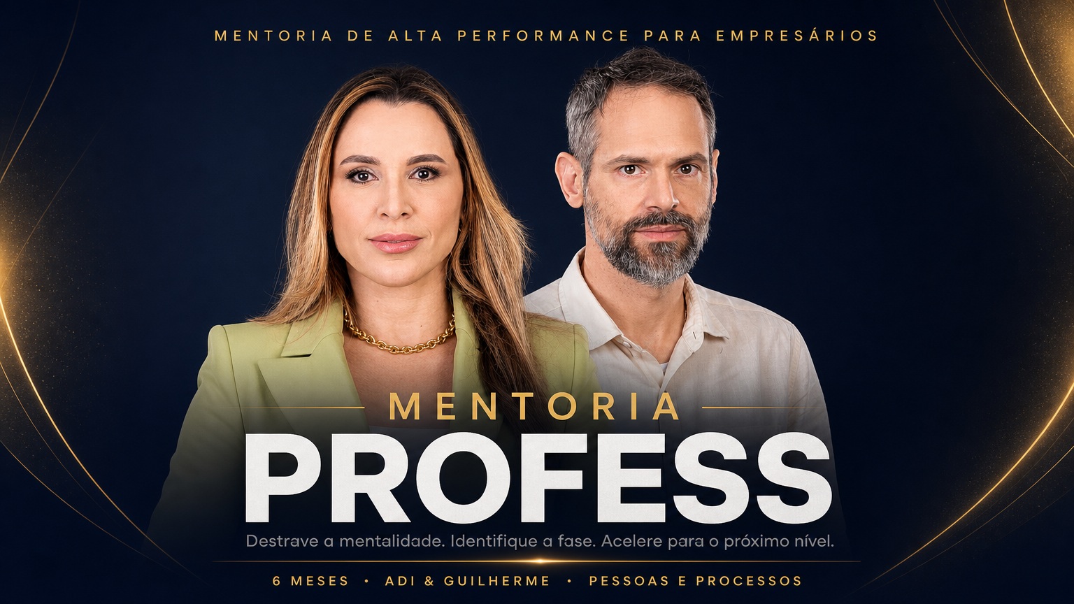 Adi e Guilherme — o casal da gestão